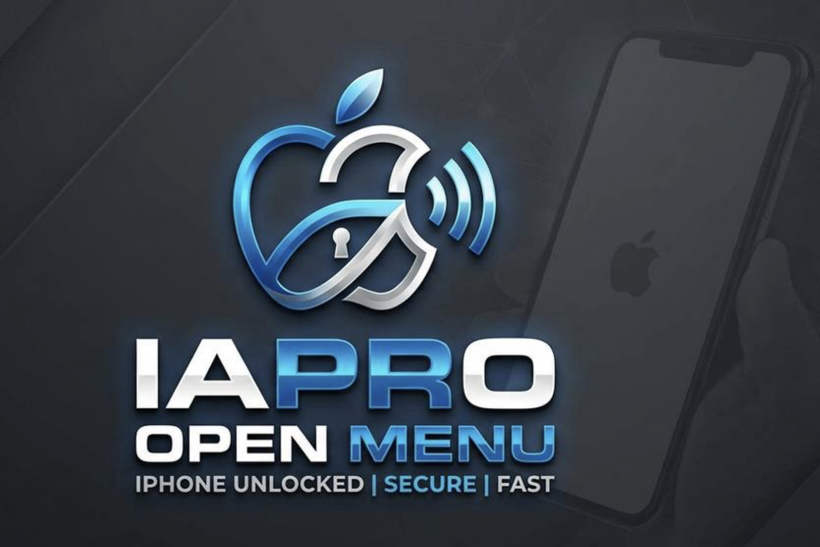 iAPro Open Menu iCloud Remove for iPhone, iPad FMI AUTO iOS 26.5 No Need Tool