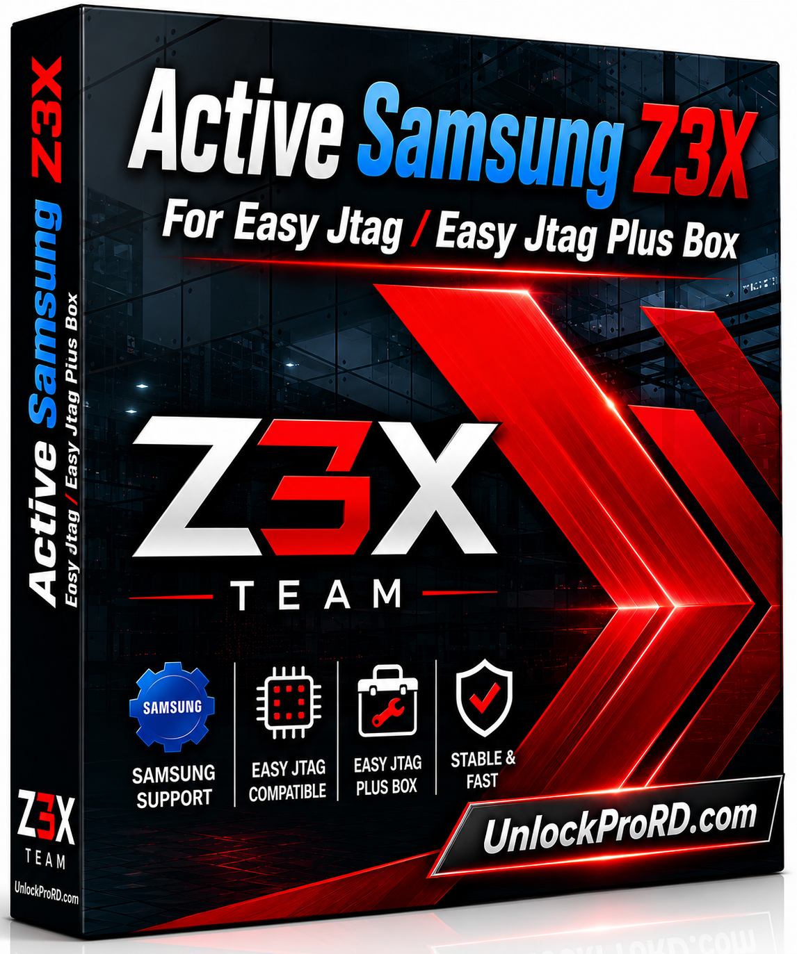 Active Z3X SAMSUNG Pro For Easy Jtag / Easy Jtag Plus Box 